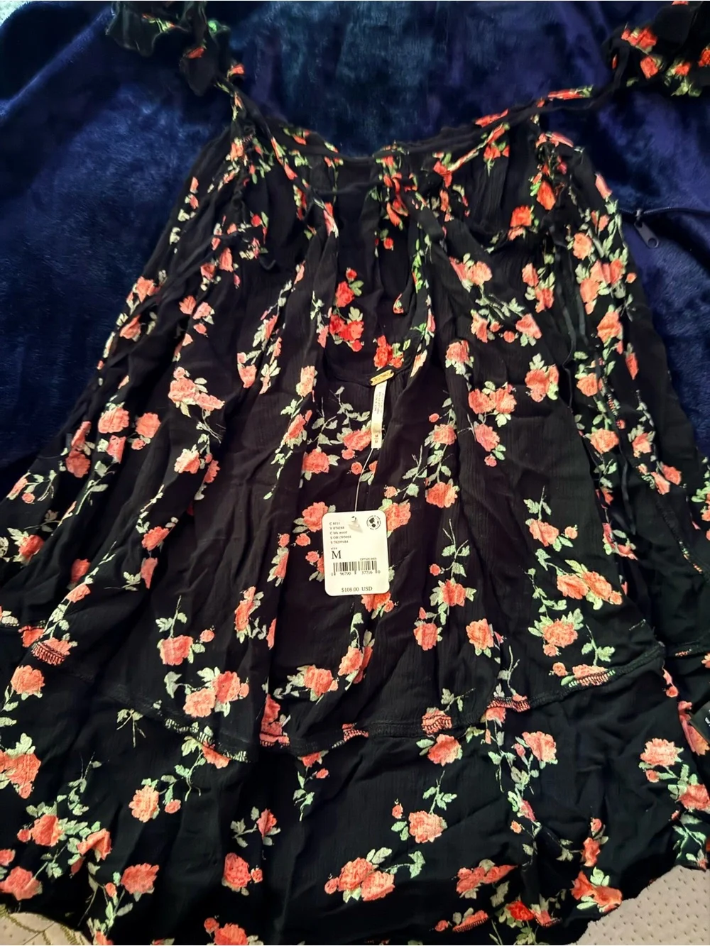Free People Micro Tunic Mini Dress